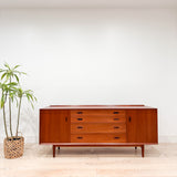 Arne Vodder for Sibast Teak Credenza