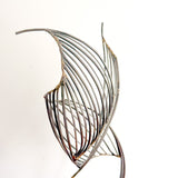 Vintage Sculptural Metal Art