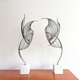 Vintage Sculptural Metal Art