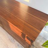 Mid Century Walnut 6 Drawer Dresser