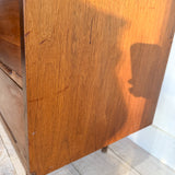 Mid Century Walnut 6 Drawer Dresser