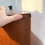 Mid Century Walnut 6 Drawer Dresser