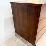 Mid Century Walnut 6 Drawer Dresser