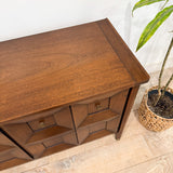 Sculpted Mahogany Credenza by Century Furniture