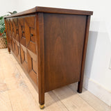 Sculpted Mahogany Credenza by Century Furniture