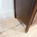 Sculpted Mahogany Credenza by Century Furniture