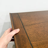 Sculpted Mahogany Credenza by Century Furniture