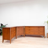 Mid Century 3 Piece Dresser Set