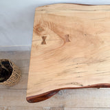 Live Edge Maple Side Table