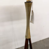 Sculptural Floor Lamp with Fiberglass Shade