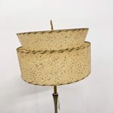 Sculptural Floor Lamp with Fiberglass Shade