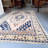 Vintage Turkish Rug 5'6x10'8
