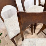 Set of 6 Broyhill Saga Dining Chairs - New Upholstery