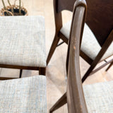 Set of 6 Broyhill Saga Dining Chairs - New Upholstery