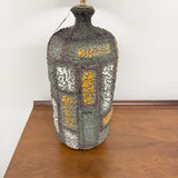 Mid Century Lamp w/ Yellow ,White,Grey,Green