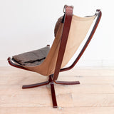 Falcon Chair and Ottoman