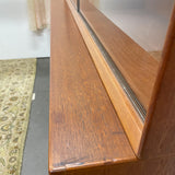 Mid Century Danish Teak Sideboard Hutch