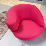 Pair of Vladimir Kagan Style Swivel Chairs