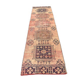 Vintage Turkish Runner 2’11”x11’3
