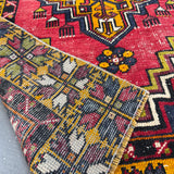 Vintage Turkish Rug - 3’1x6’2