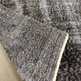Turkish Overdyed Black Rug - 5’6x9’6