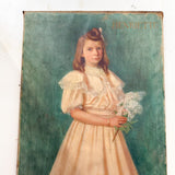 Louise & Henrietta by Max Albert Decrouez, 1905 (Pair)