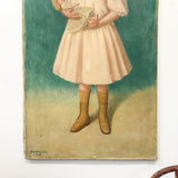 Louise & Henrietta by Max Albert Decrouez, 1905 (Pair)