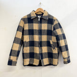 Woolrich Plaid Blue Tan Lined Shacket