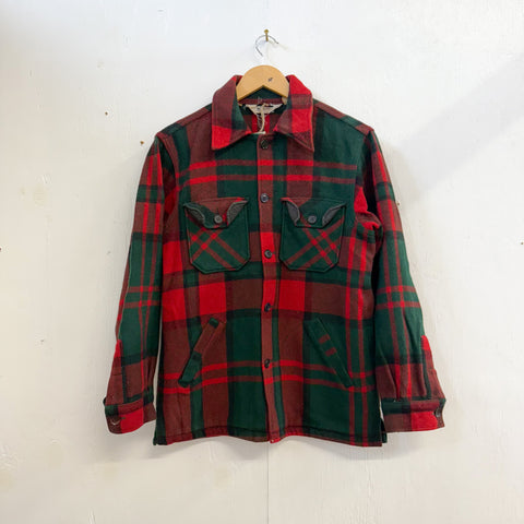 Woolrich Hunting Shacket Red Green