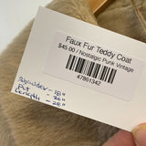 Faux Fur Teddy Coat