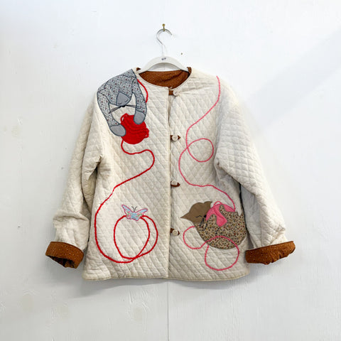 Quilted Calico Cat Jacket