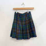 60s Plaid Miniskirt