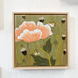 "Poppies no. iv" Original Painting