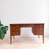 Broyhill Saga Desk w/ Finished Back