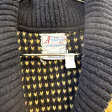 60s Shawl Collar Sweater Sm-Med