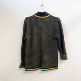 60s Shawl Collar Sweater Sm-Med