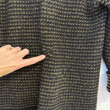 60s Shawl Collar Sweater Sm-Med