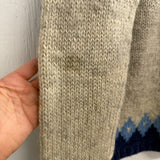 Handmade Vintage Wool Sweater As Is