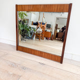 Walnut + Rosewood Mirror