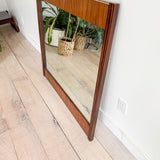 Walnut + Rosewood Mirror