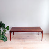 Johannes Andersen Danish Rosewood Coffee Table