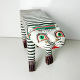 Folk Art Cat Sculptural Stand