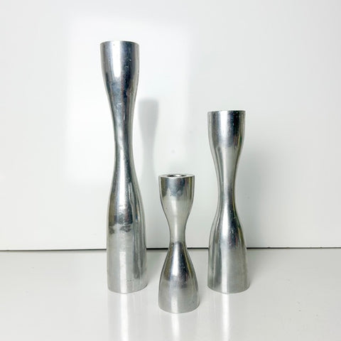MCM Trio Modernist Candle Holders