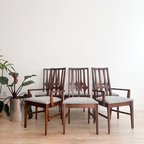 Set of 6 Broyhill Brasilia Dining Chairs