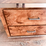 Faux Burl Nightstand