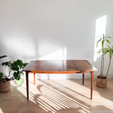 Mahogany Dining Table w/ 2 Leaves by Century