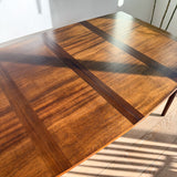 Mahogany Dining Table w/ 2 Leaves by Century