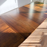 Mahogany Dining Table w/ 2 Leaves by Century