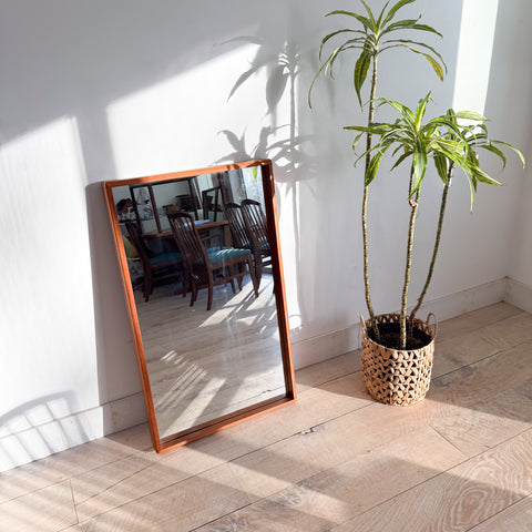 Vintage Teak Mirror