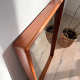 Vintage Teak Mirror